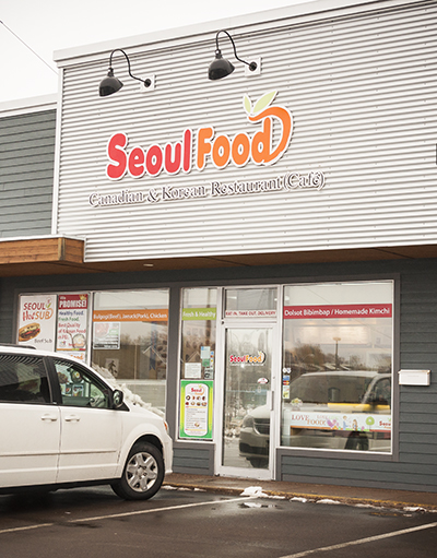 Exterior shot of Seoul Food restaurant