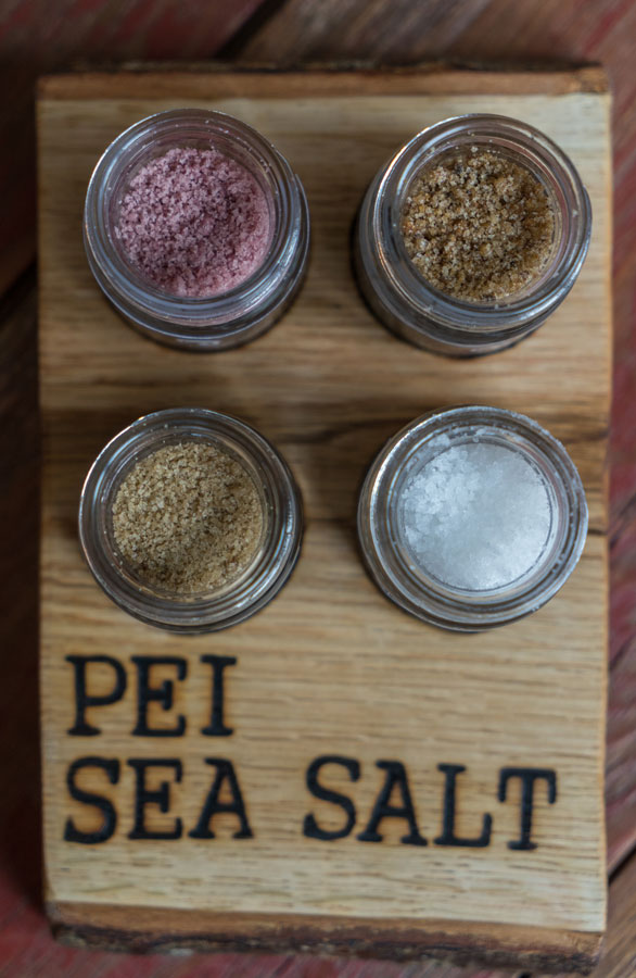 Sea salt infused with PEI flavours//Photo Credit: Evan Ceretti