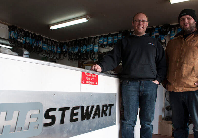 Sandy and Stephen Stewart//Photo credit: Laura Weatherbie/Salty