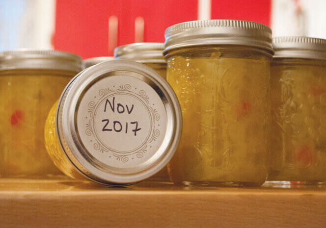 Grandma Phoebe's Mustard Pickles//Photo Credit: Laura Weatherbie/Salty