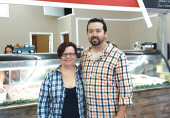 Julie and Mike Taylor, owners and operators of Ilona Berzins