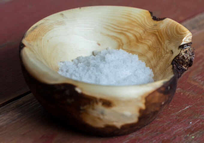 Pure PEI sea salt//Photo Credit: Evan Ceretti