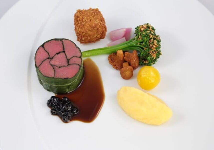 The main dish of Vension won the team a gold medal
submitted photo