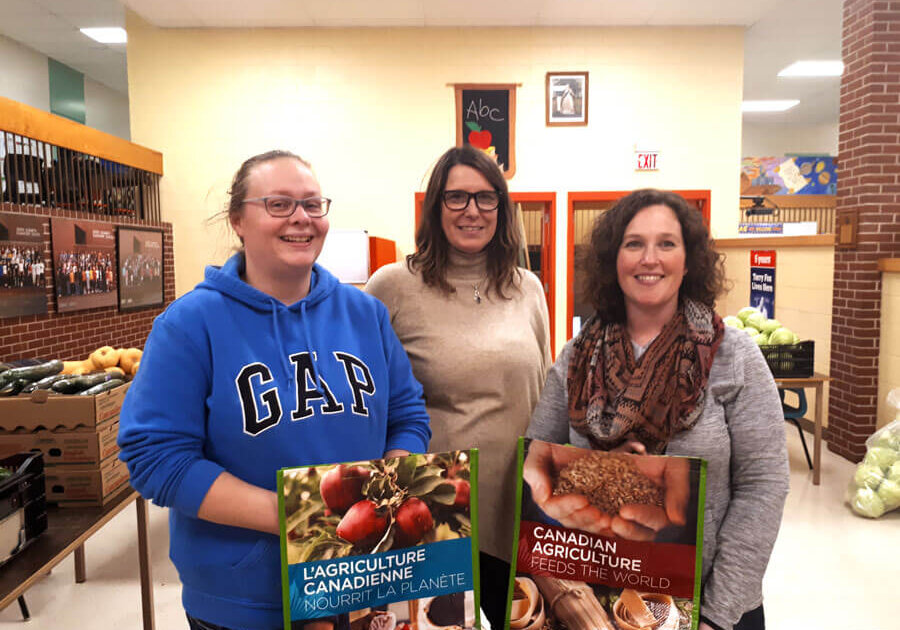 l-r Bev Campbell, Karen Murchison, Krista Schurman//Photo credit: Cheryl Young/Salty