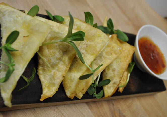 Tofu Wontons//Photo credit: Laura Weatherbie/Salty