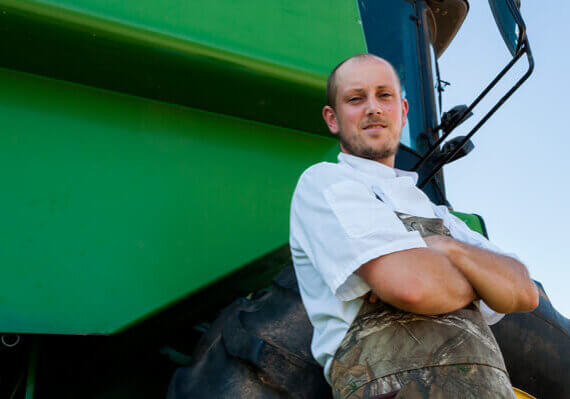 Chef Kyle Panton at One Vision Farms in Belfast, which he runs with his cousin, Curtis Penny. Laura Weatherbie/Salty