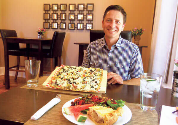 Scott O'Neill of O'Neill Home Gallery & Cafe in Malpeque, PEI // Photo Credit: Grace Kimpinski