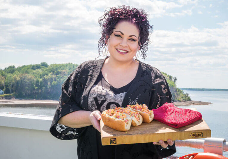 Chef Ilona Daniel//Photo credit: Heather Ogg