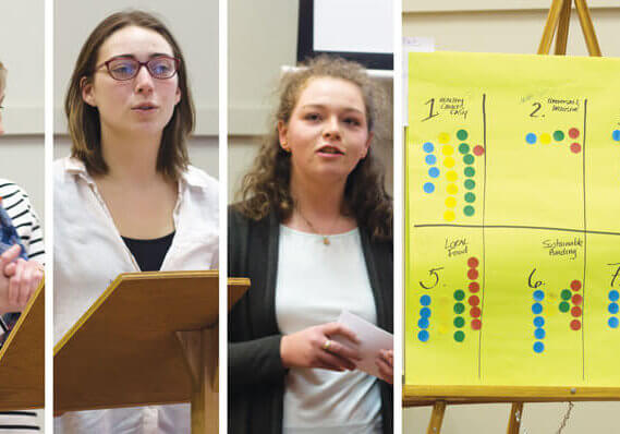 Morgan Palmer, Hanna Hameline, Bethany Dunn//Photo credit: Richard Schroeter
