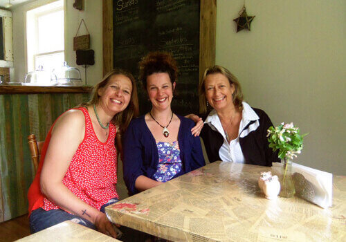 (L-R) July Edgcomb, Courtney Gallant, and Valerie Farquharson, of The Leard House.//Photo Credit: Grace Kimpinski
