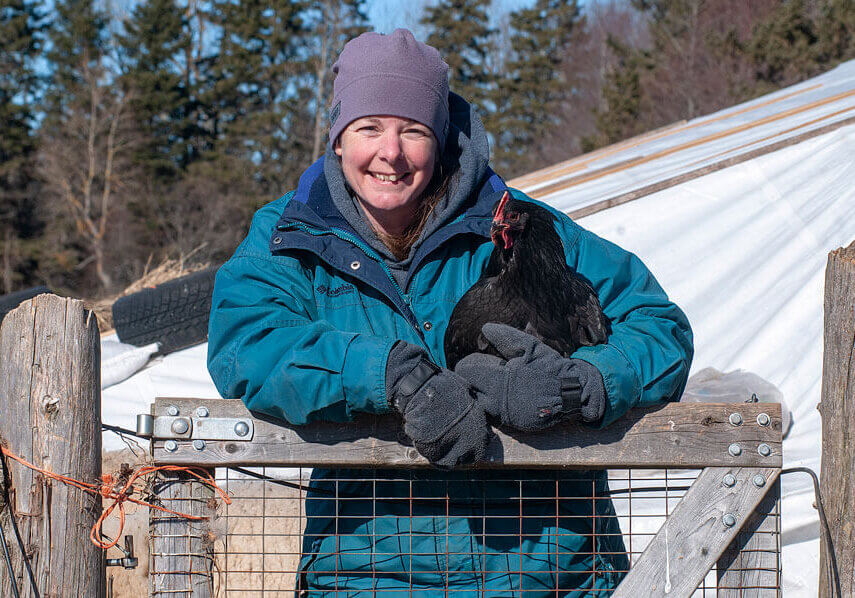 Nancy Sanderson, Hope River Farm  Photo Credit: Brian McInnis